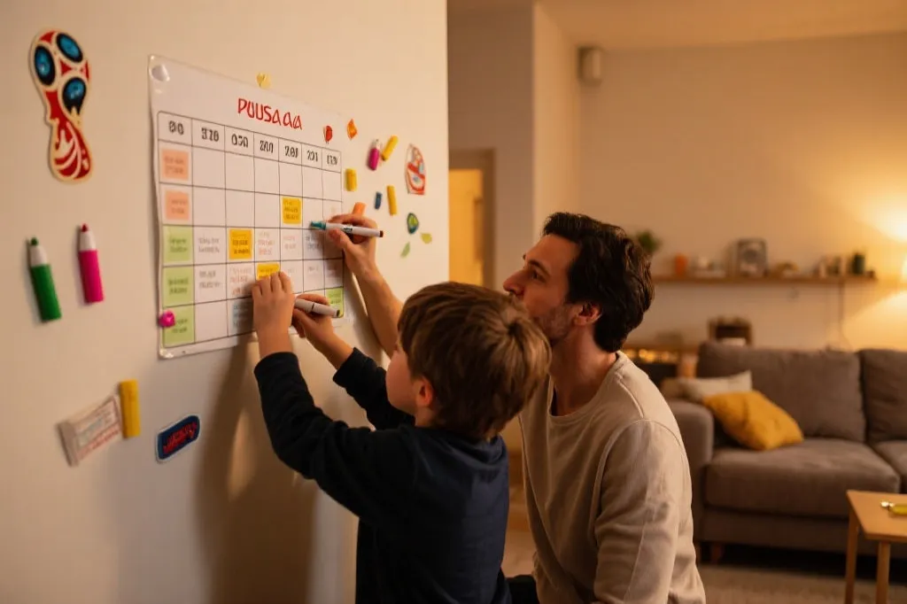 2026世界杯球迷日记：老球迷牵着孩子的手，把热血与温情一起踢进夜里